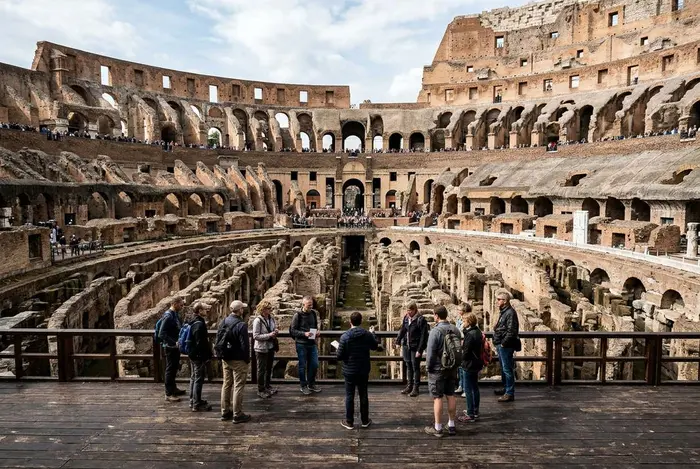 Tour por el Coliseo con acceso a la Arena + Visita al Foro y Palatino