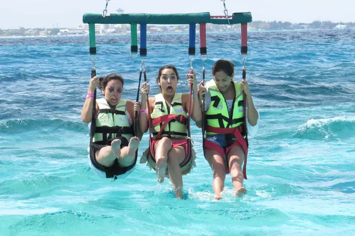 Parasailing en Cancún