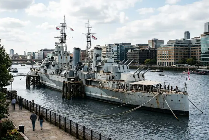 Entrada al HMS Belfast