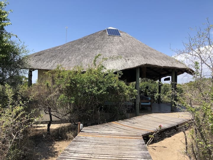 Saadani Safari Lodge - bush, river, beach