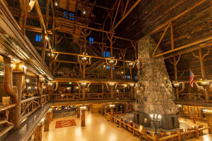Old Faithful Inn - Inside the Park