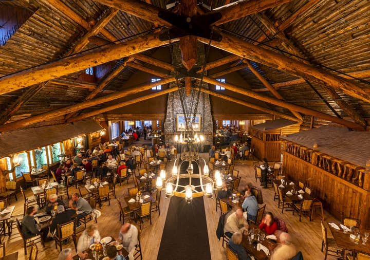 Old Faithful Inn - Inside the Park