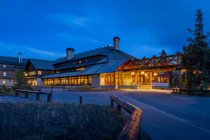 Old Faithful Snow Lodge & Cabins - Inside the Park
