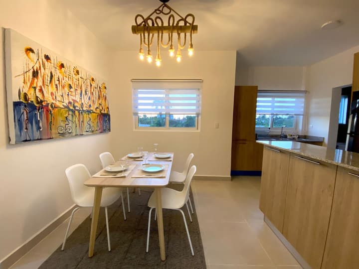 Bamboo apartment