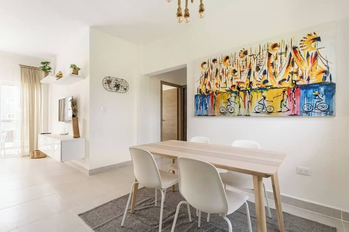 Bamboo apartment