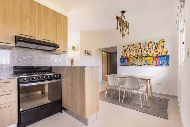 Bamboo apartment