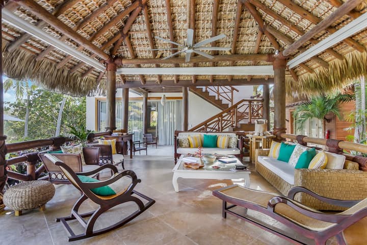 All-inclusive Ocean View Cap Cana Villa With Chef Butler Maid Pool Jacuzzi Eden Roc Beach Access