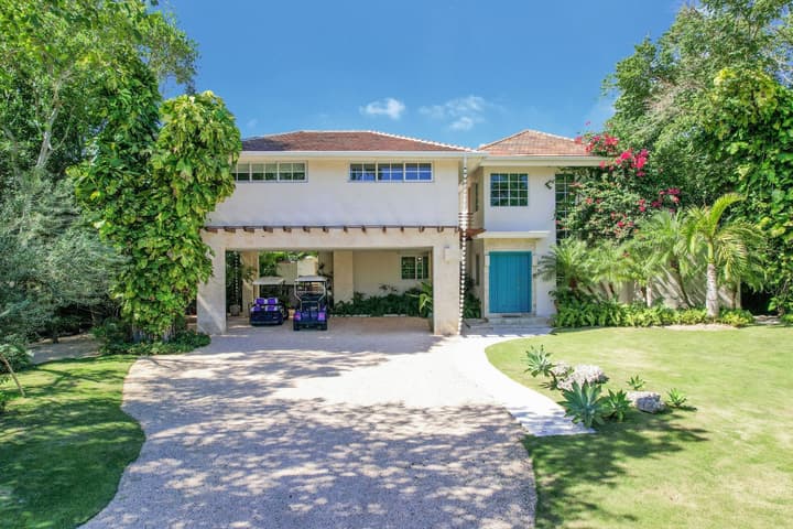 Large Family 2 Level Villa for Rent at Puntacana Resort Club Near Playa Serena Playa Blanca
