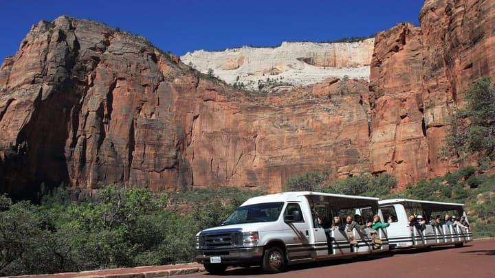 Zion Lodge - Inside the Park