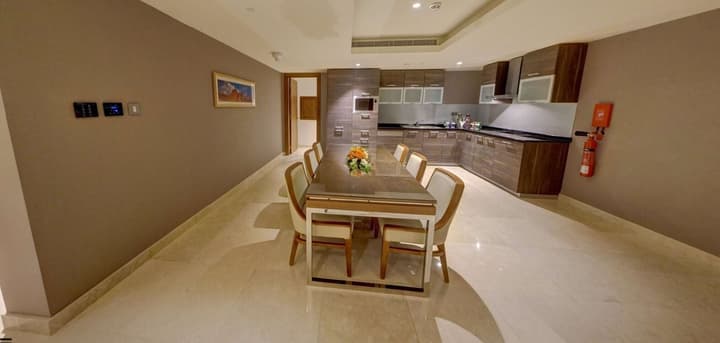 Grand Millennium Muscat Apartments and Suites connected to Mall