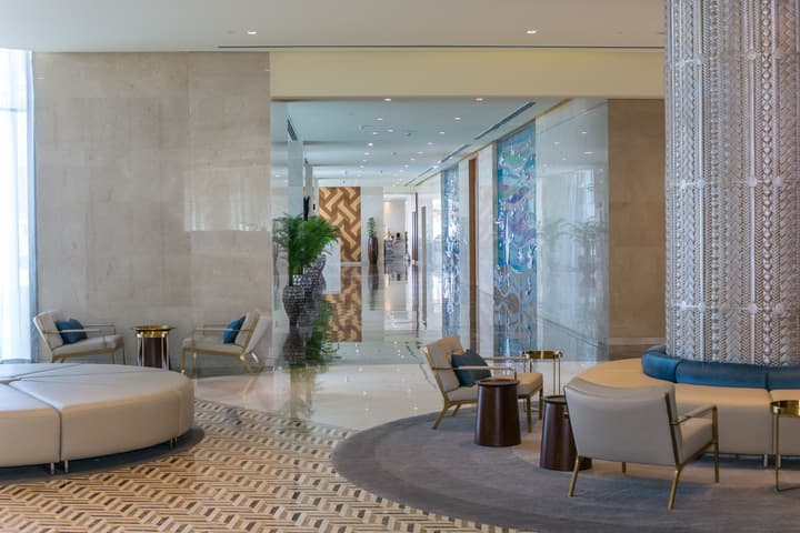 Grand Millennium Muscat Apartments and Suites connected to Mall