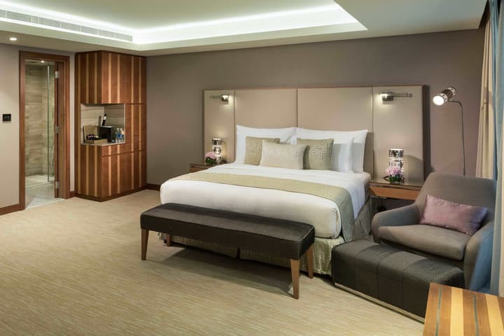 Grand Millennium Muscat Apartments and Suites connected to Mall