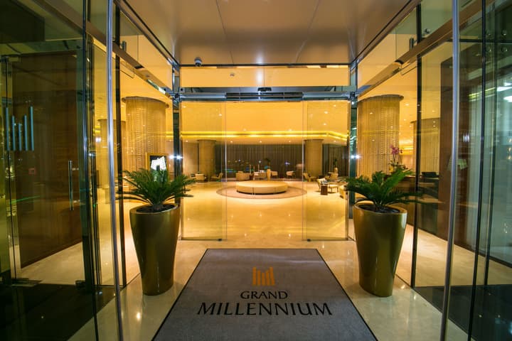 Grand Millennium Muscat Apartments and Suites connected to Mall