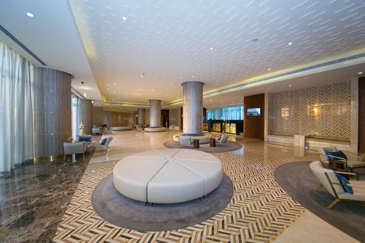 Grand Millennium Muscat Apartments and Suites connected to Mall