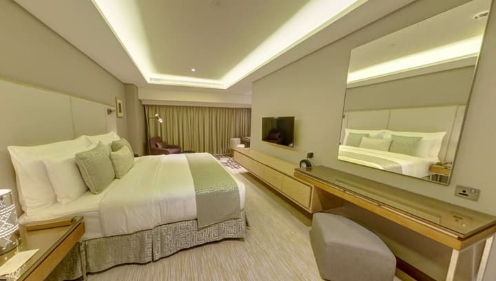 Grand Millennium Muscat Apartments and Suites connected to Mall