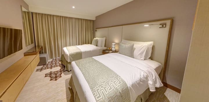 Grand Millennium Muscat Apartments and Suites connected to Mall