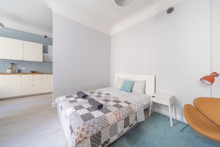 Baltic Design Apartments parking and self check-in
