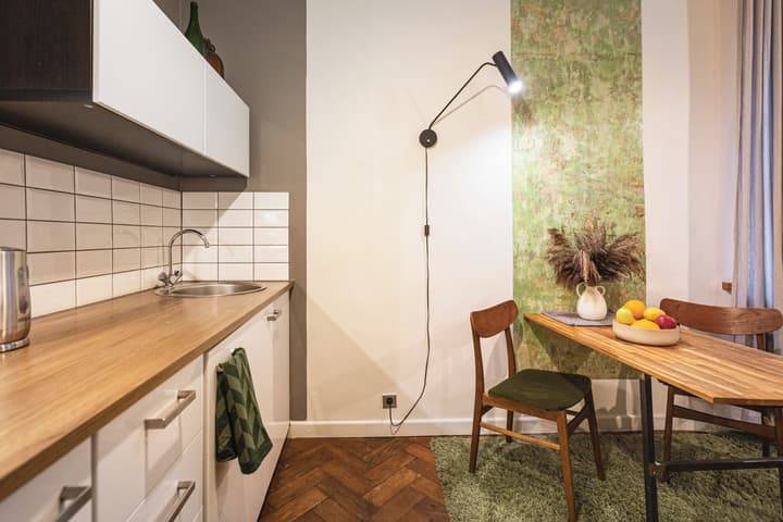 Baltic Design Apartments parking and self check-in