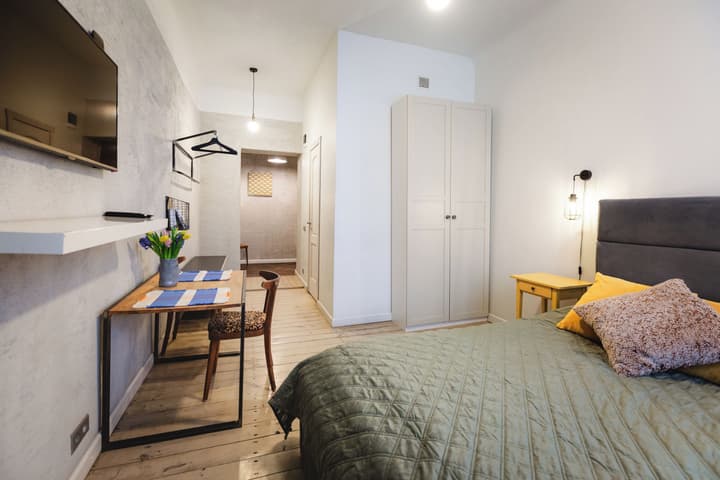 Baltic Design Apartments parking and self check-in