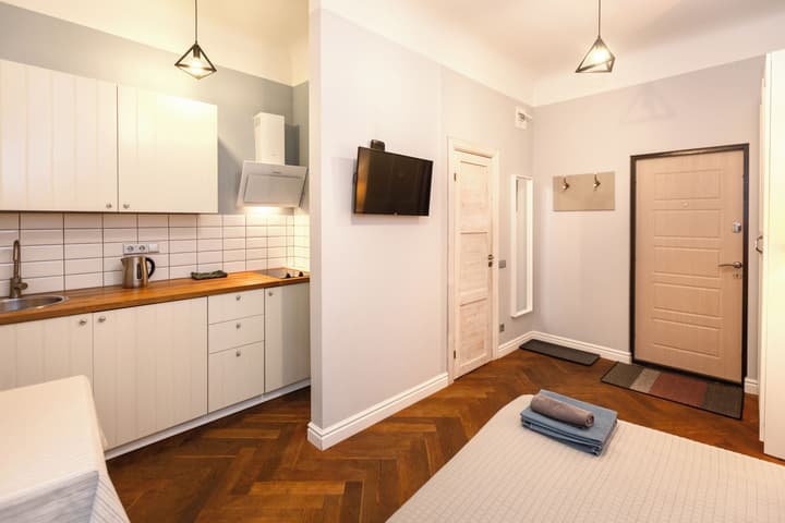 Baltic Design Apartments parking and self check-in