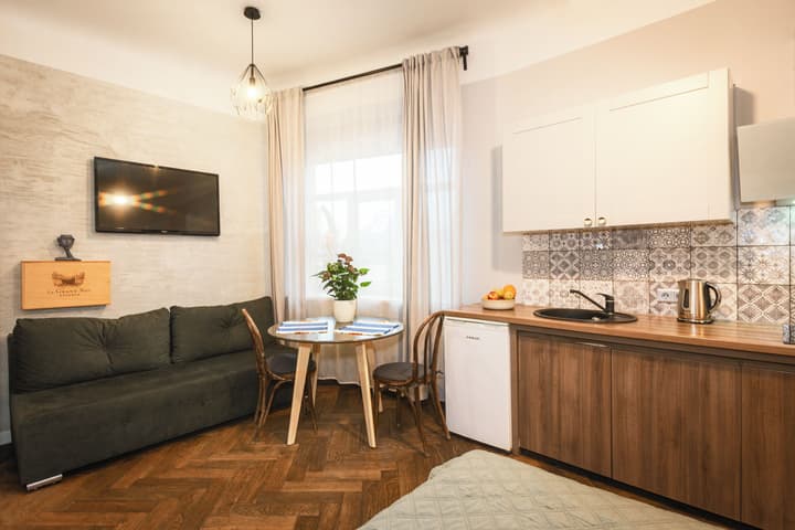 Baltic Design Apartments parking and self check-in