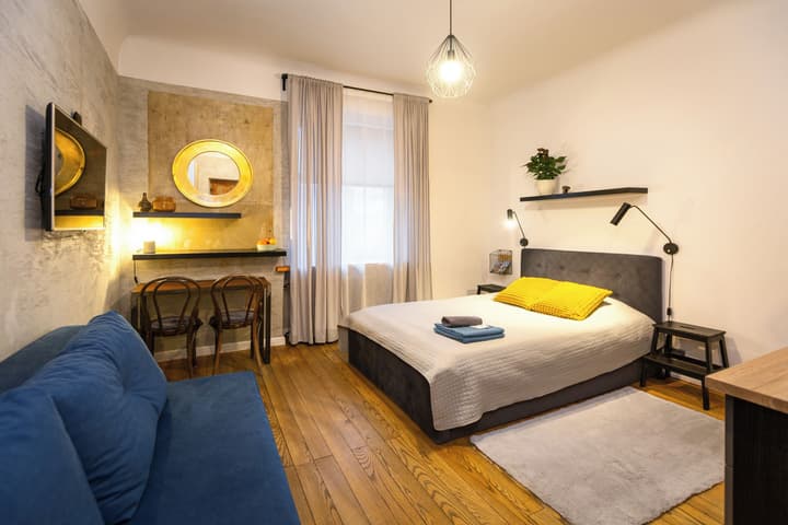 Baltic Design Apartments parking and self check-in