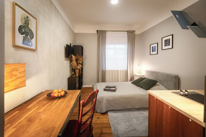 Baltic Design Apartments parking and self check-in