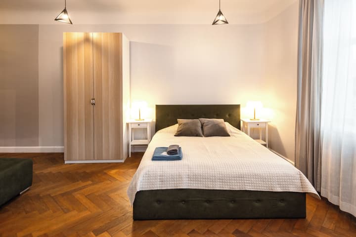 Baltic Design Apartments parking and self check-in
