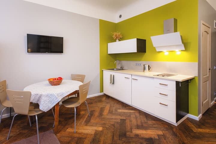 Baltic Design Apartments parking and self check-in