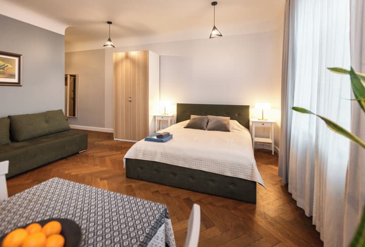 Baltic Design Apartments parking and self check-in