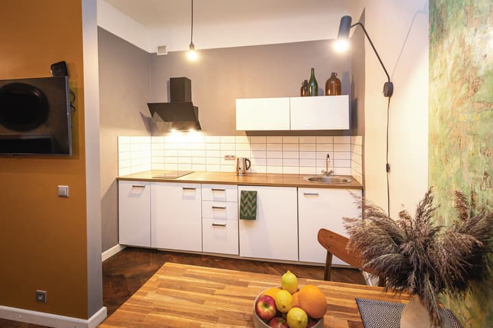 Baltic Design Apartments parking and self check-in