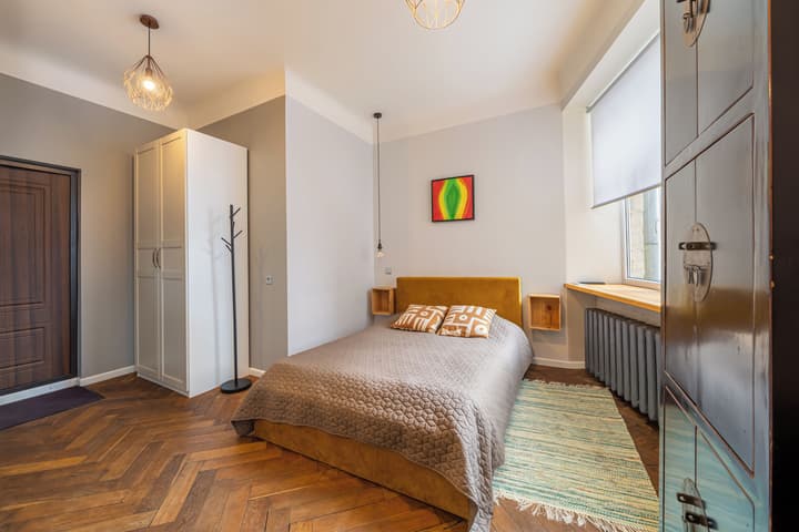 Baltic Design Apartments parking and self check-in