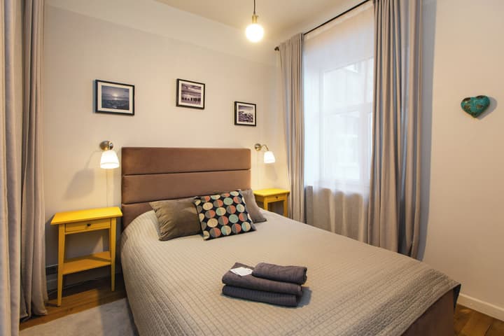 Baltic Design Apartments parking and self check-in