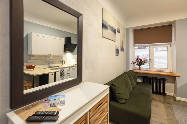 Baltic Design Apartments parking and self check-in