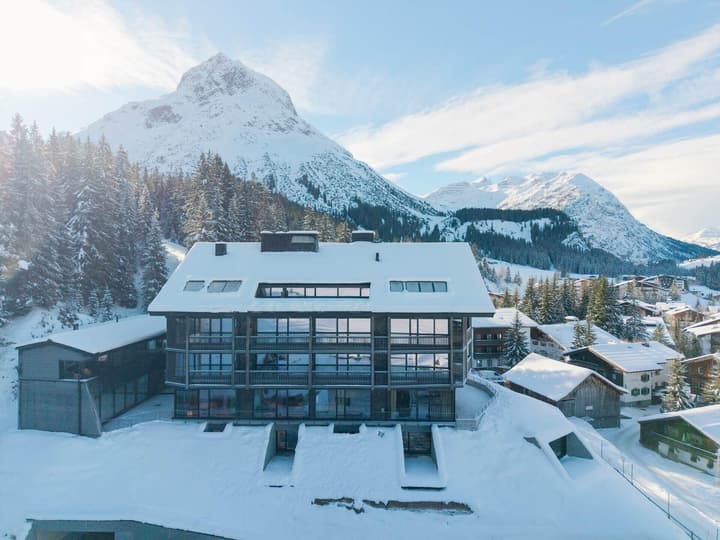 New Hotel Kristberg in Lech with Spa, outdoor pool and panoramic view