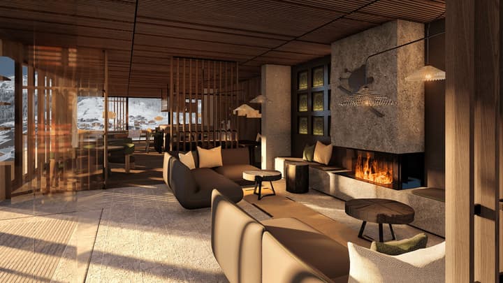 New Hotel Kristberg in Lech with Spa, outdoor pool and panoramic view