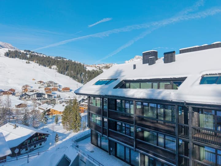 New Hotel Kristberg in Lech with Spa, outdoor pool and panoramic view