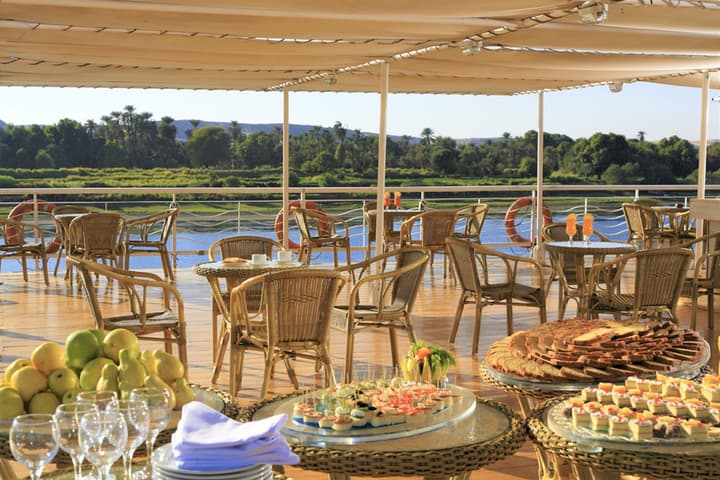 JAZ Crown Empress Nile Cruise - Every Monday from Luxor for 07 & 04 Nights - Every Friday from Aswan for 03 Nights