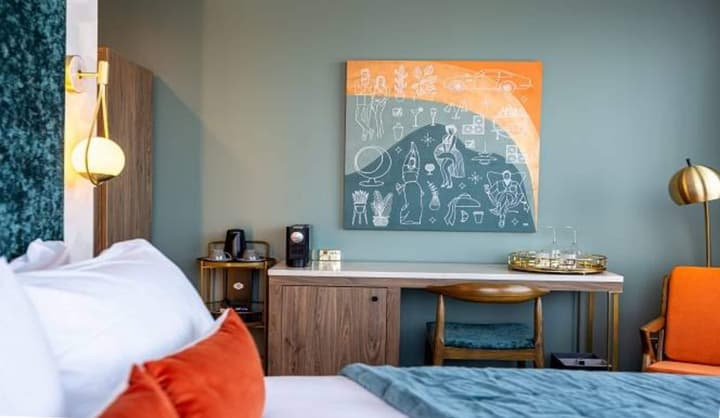 The Muse Christchurch, Art Hotel