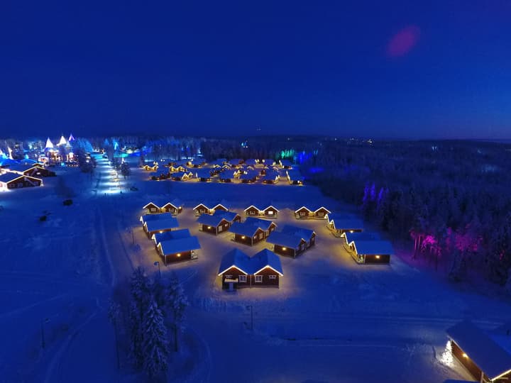 Santa Claus Holiday Village
