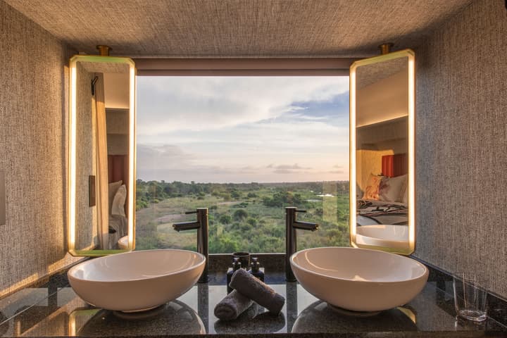 Kruger Shalati - Train on the Bridge and Garden Suites