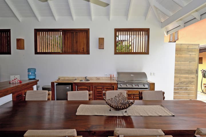 Las Terrenas Front Beach And Garden Villa With Private Staff
