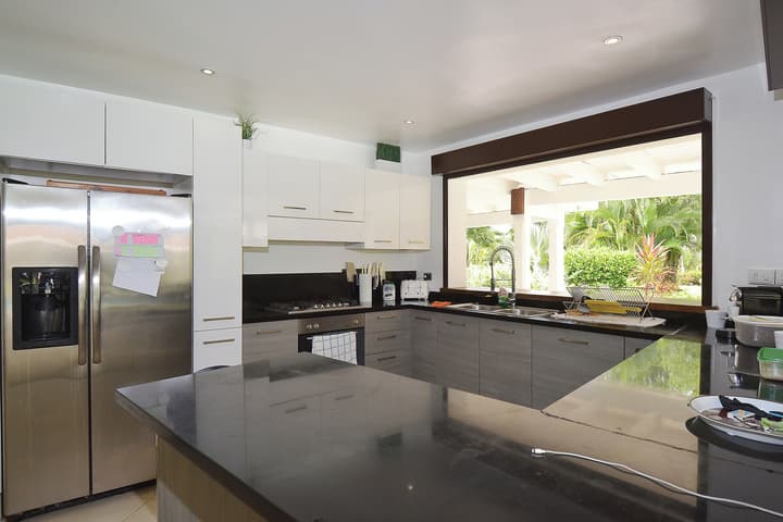 Las Terrenas Front Beach And Garden Villa With Private Staff