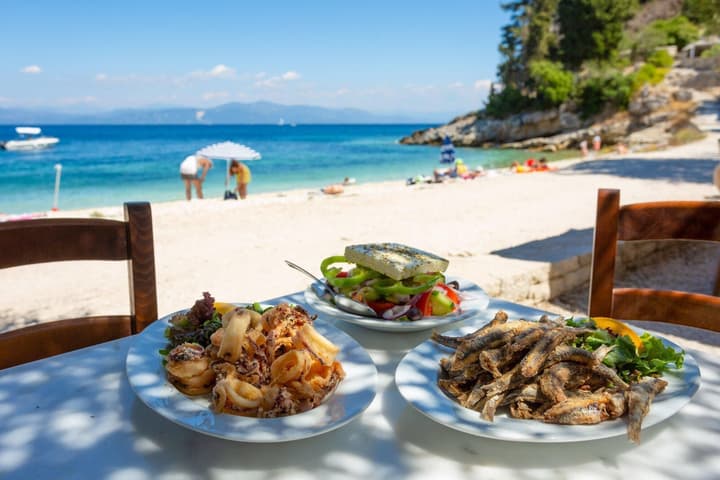 Thanasis Large Private Pool Walk to Beach Sea Views A C - 265