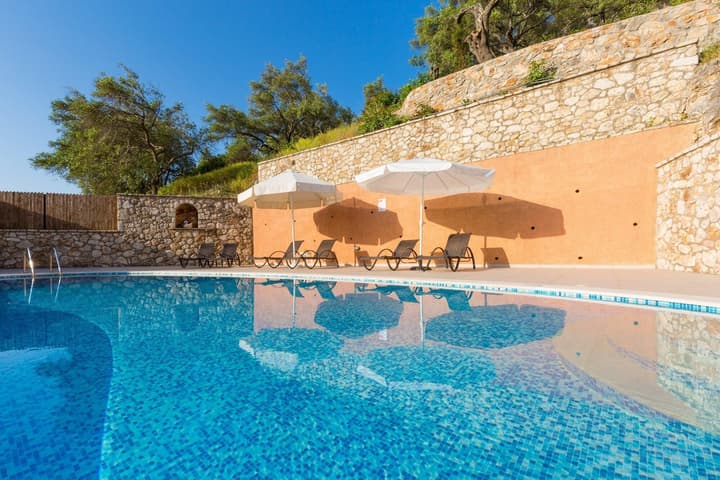 Villa Konstantinos Large Private Pool Walk to Beach Sea Views A C Wifi - 354
