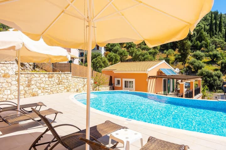 Villa Konstantinos Large Private Pool Walk to Beach Sea Views A C Wifi - 354