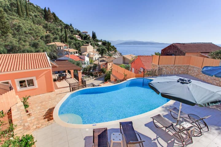 Villa Konstantinos Large Private Pool Walk to Beach Sea Views A C Wifi - 354