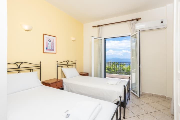 Villa Youla Large Private Pool Walk to Beach Sea Views A C Wifi Car Not Required - 1025