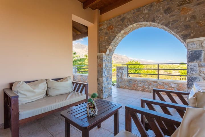 Andreas Beach Villa Large Private Pool Walk to Beach Sea Views A C Wifi Car Not Required - 1654