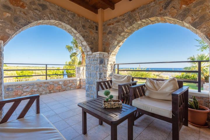 Andreas Beach Villa Large Private Pool Walk to Beach Sea Views A C Wifi Car Not Required - 1654